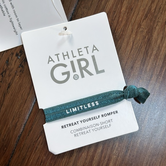 NWT Athleta Girl Tie-Dye Romper - XL/14 - Picture 6 of 7